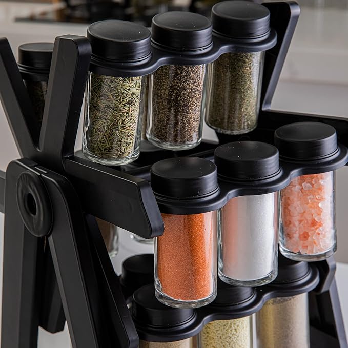 Organizador Giratorio de Sazones - Esencial Para Tu Cocina
